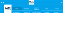 Tablet Screenshot of pataindia.org